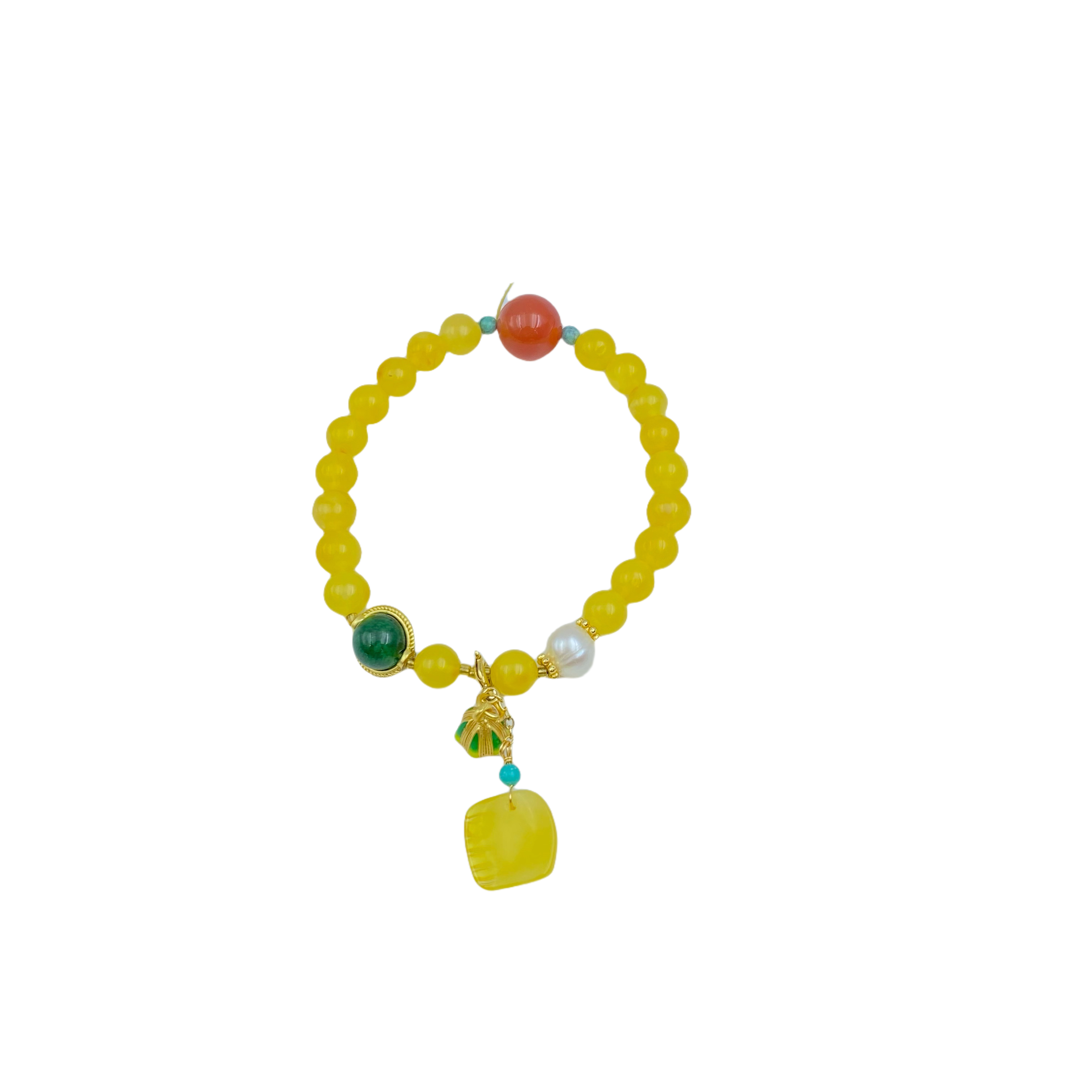 蜜蜡手链S16X合金