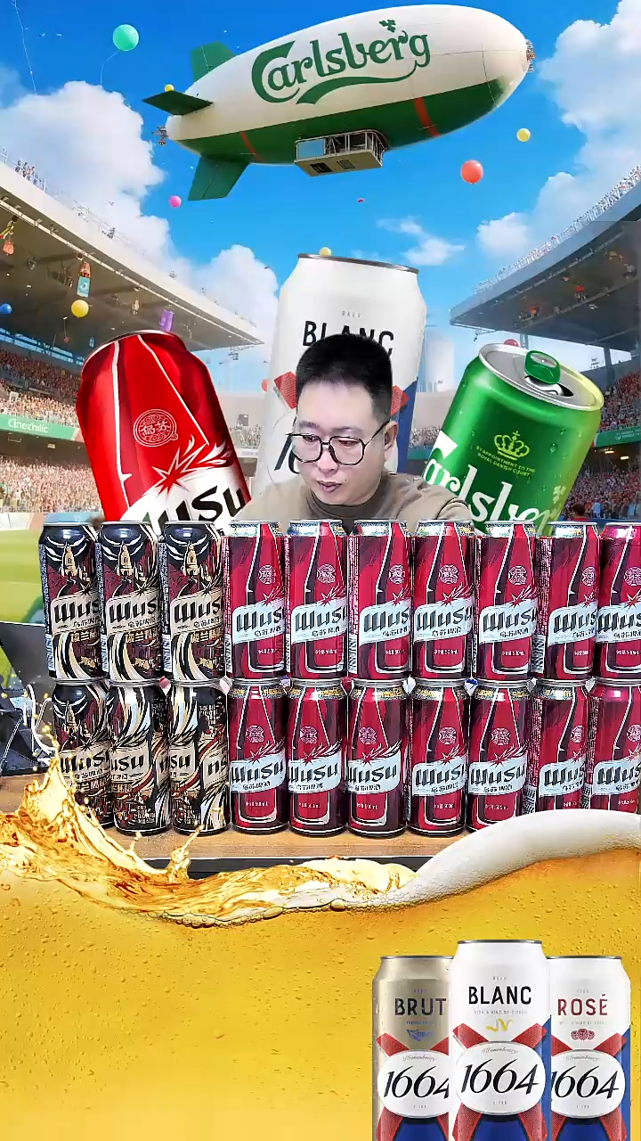 乐堡啤酒五百毫升12罐