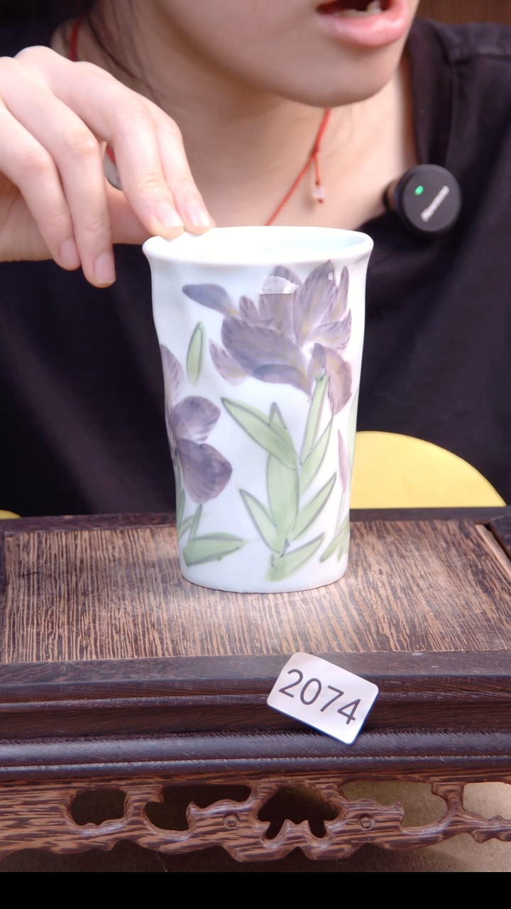 杯子景德镇陶瓷手绘2074