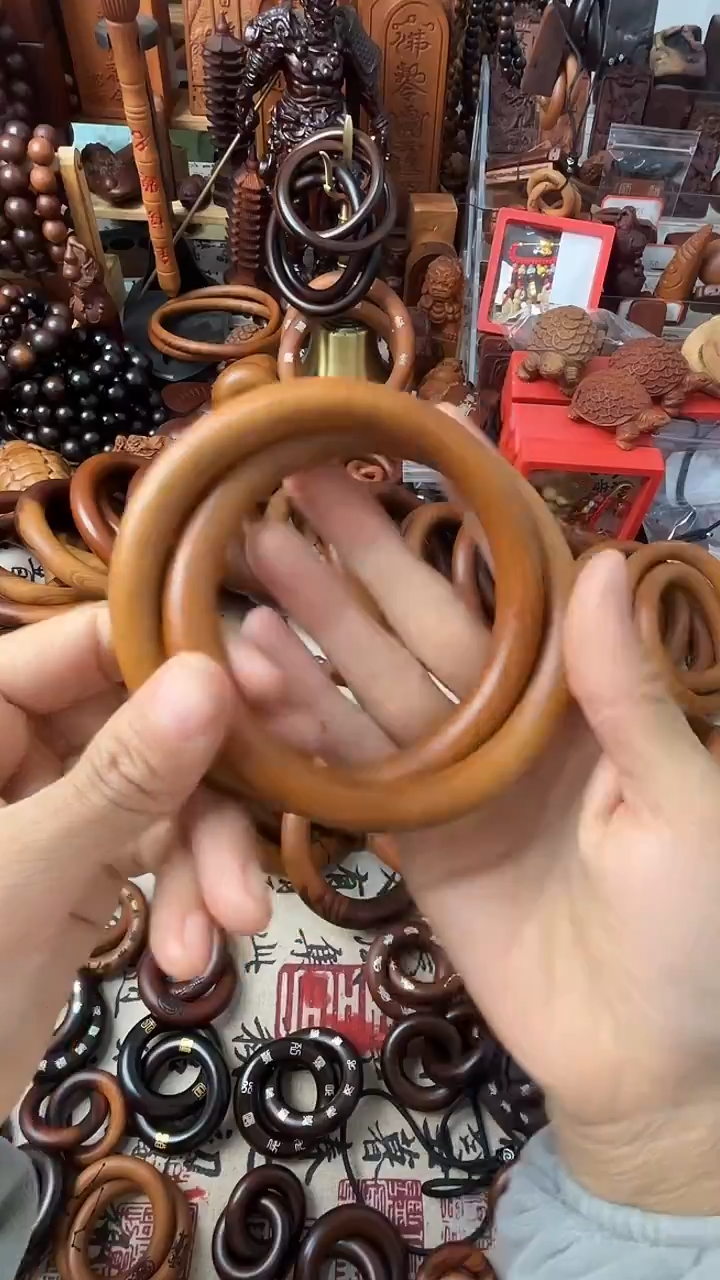 枣木乾坤圈枣木75圈口福利一物一拍