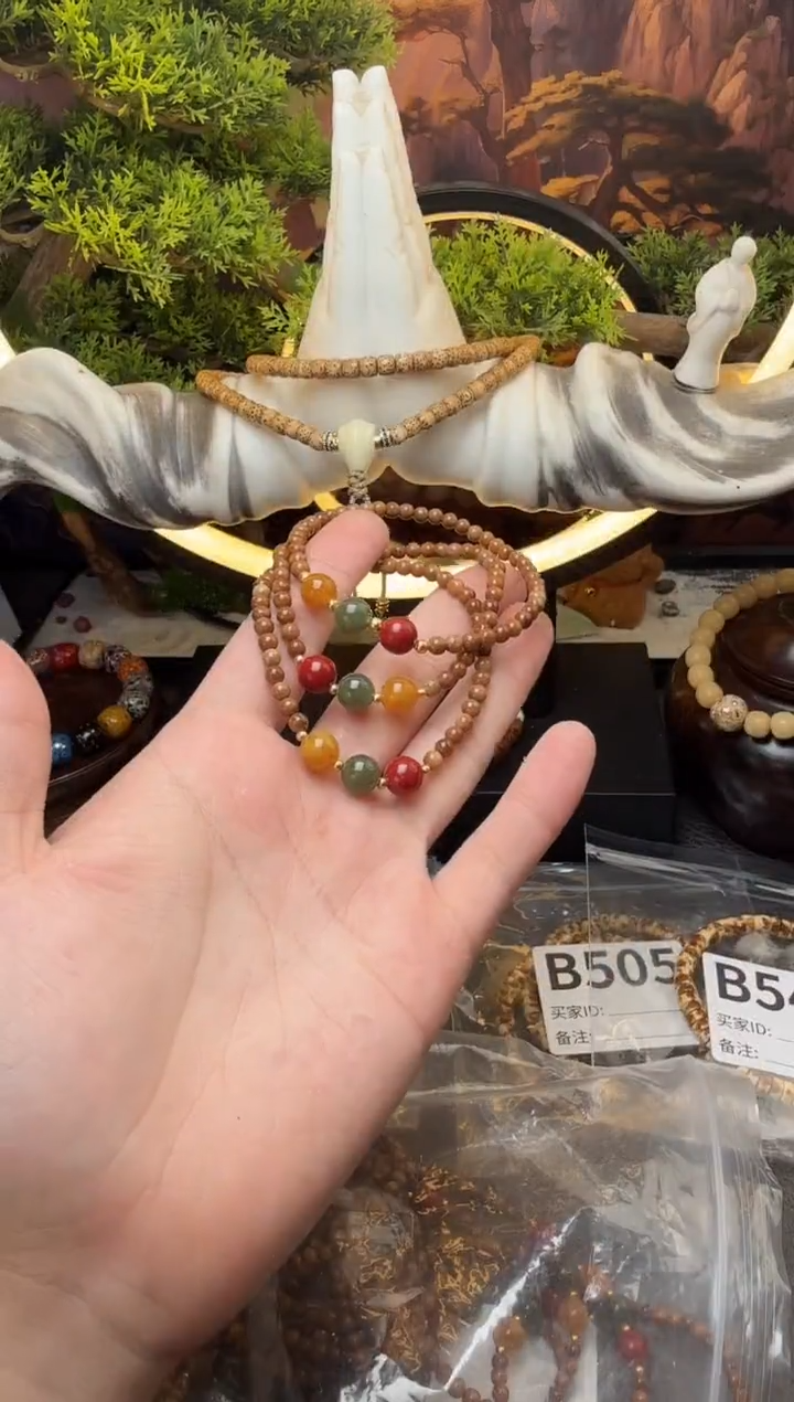 手串库克未镶嵌库克三生三世和田蜜蜡圆珠