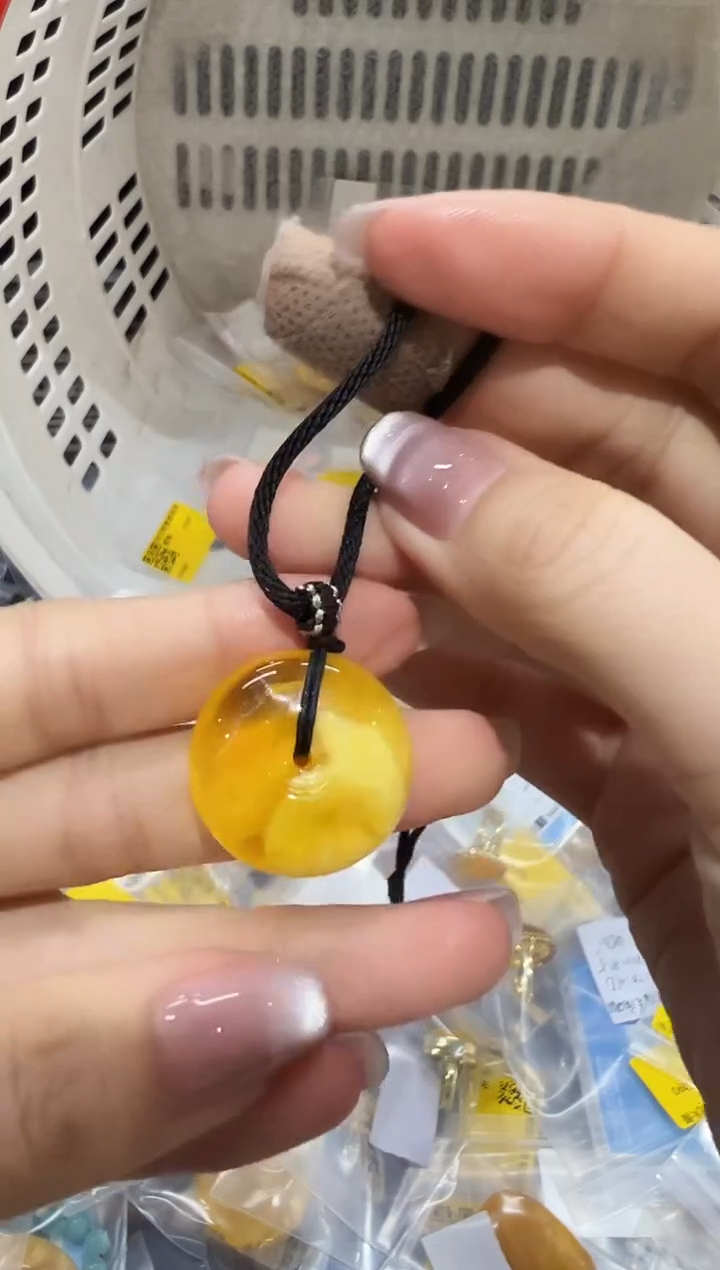 【闪购商品】蜜蜡颈饰未镶嵌xy6195吊坠