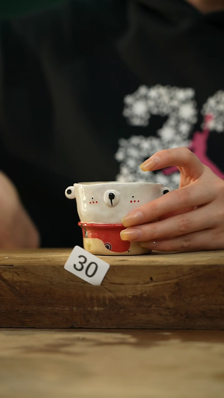 【闪购商品】瓷片手绘·杯/设计师 xudu 款