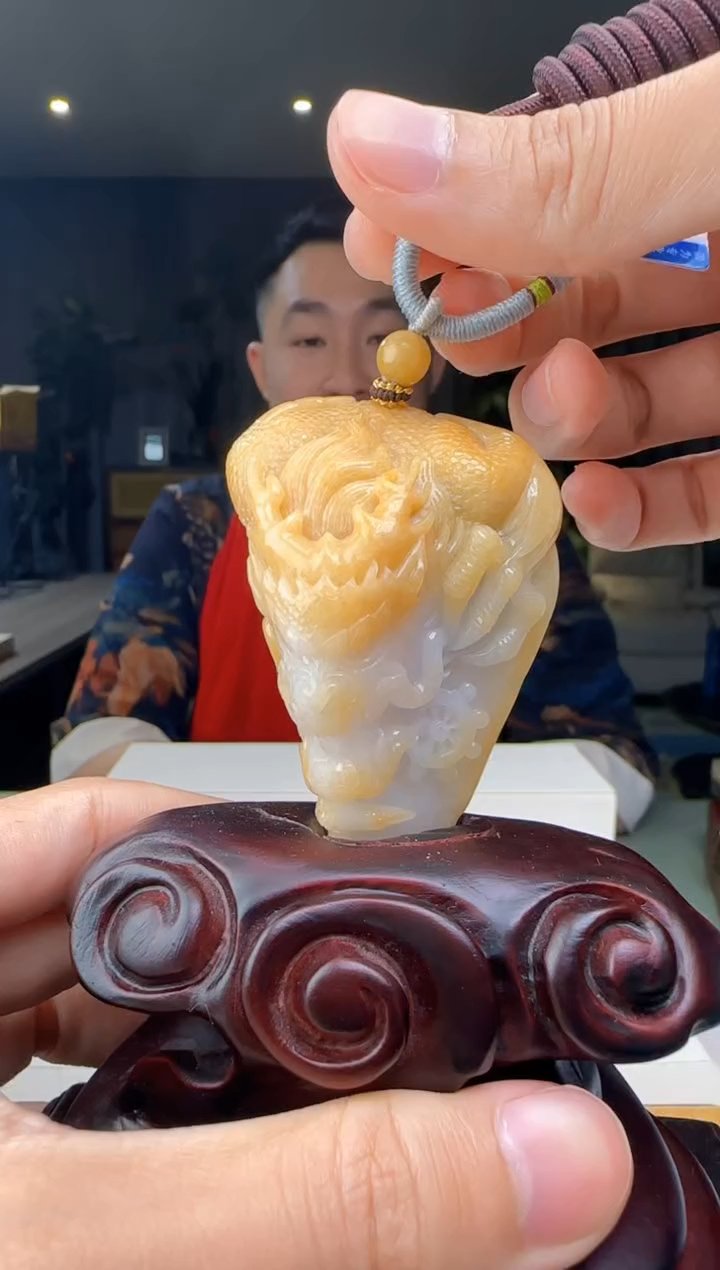 【闪购商品】翡翠摆件未镶嵌底座XM@@960Q7J01685