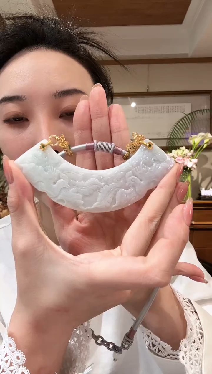 【闪购商品】翡翠颈饰未镶嵌国风