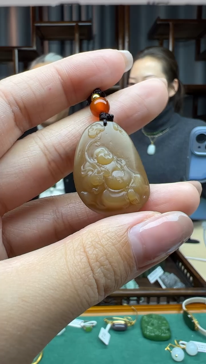 【闪购商品】和田玉颈饰未镶嵌吊坠 佛公