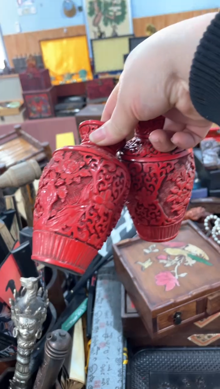 【闪购商品】1宫廷影视老旧工艺摆件