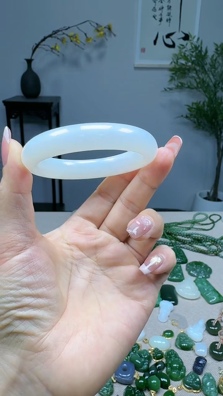 未镶嵌和田玉挂件56-57