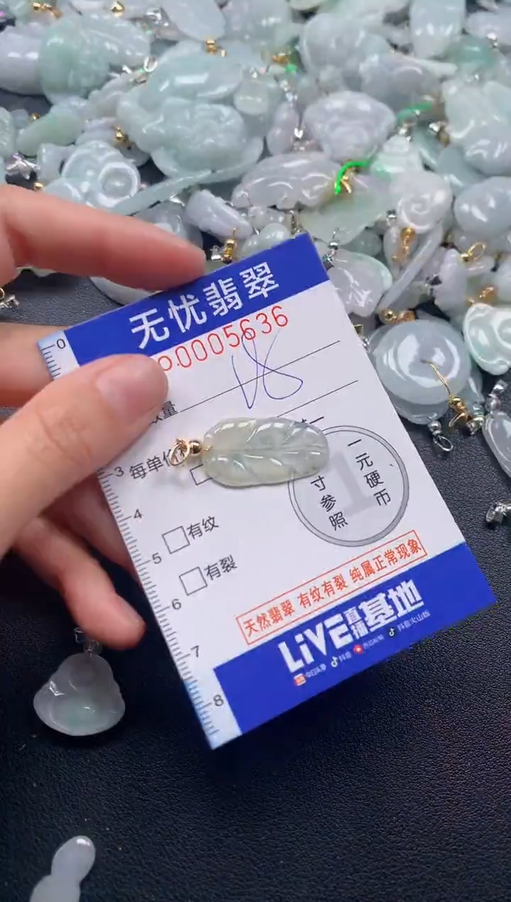 颈饰未镶嵌翡翠5636