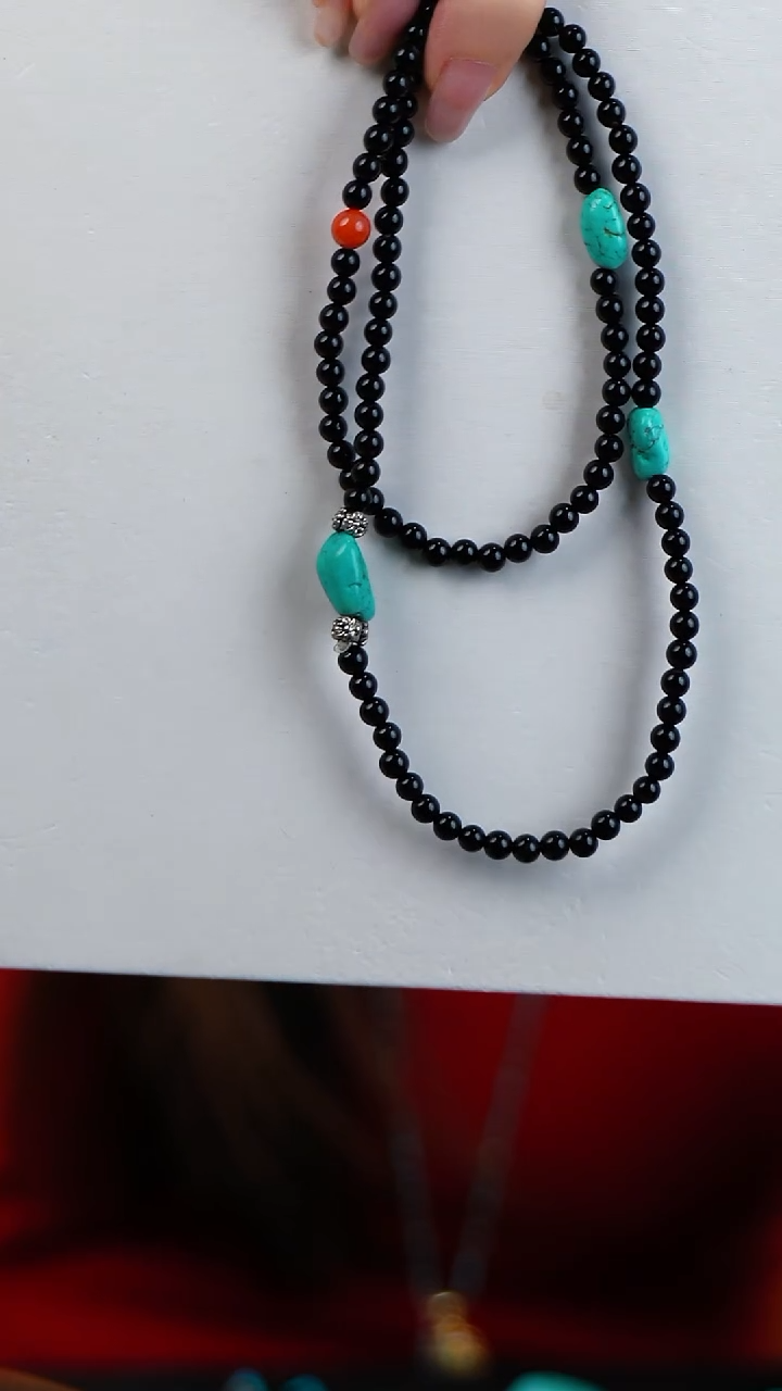 绿松石未镶嵌项链绿松