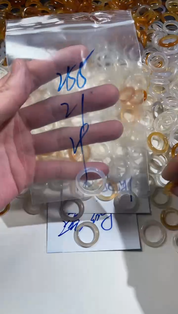 【闪购商品】玛瑙/玉髓戒指未镶嵌255