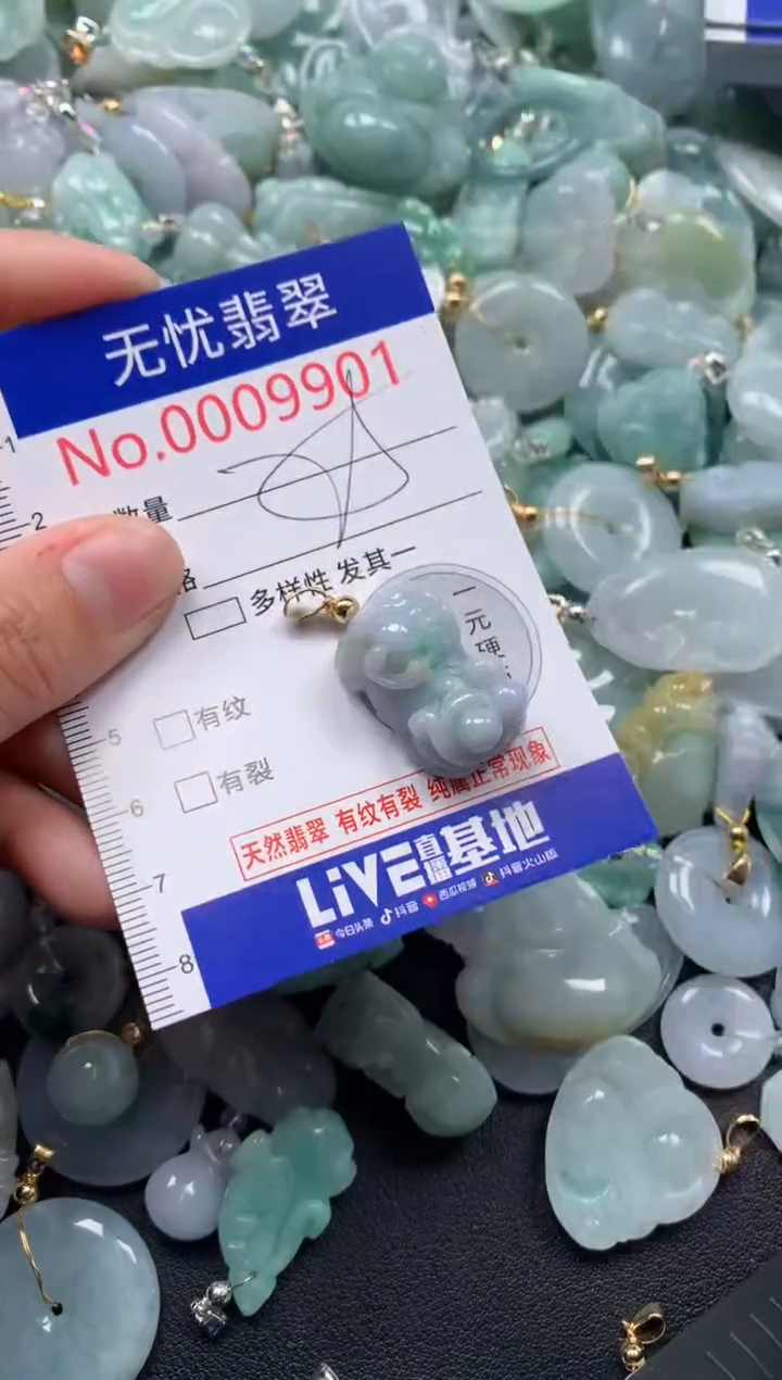 颈饰未镶嵌翡翠9901