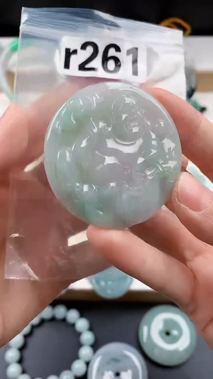 颈饰未镶嵌翡翠天然翡翠吊坠挂件