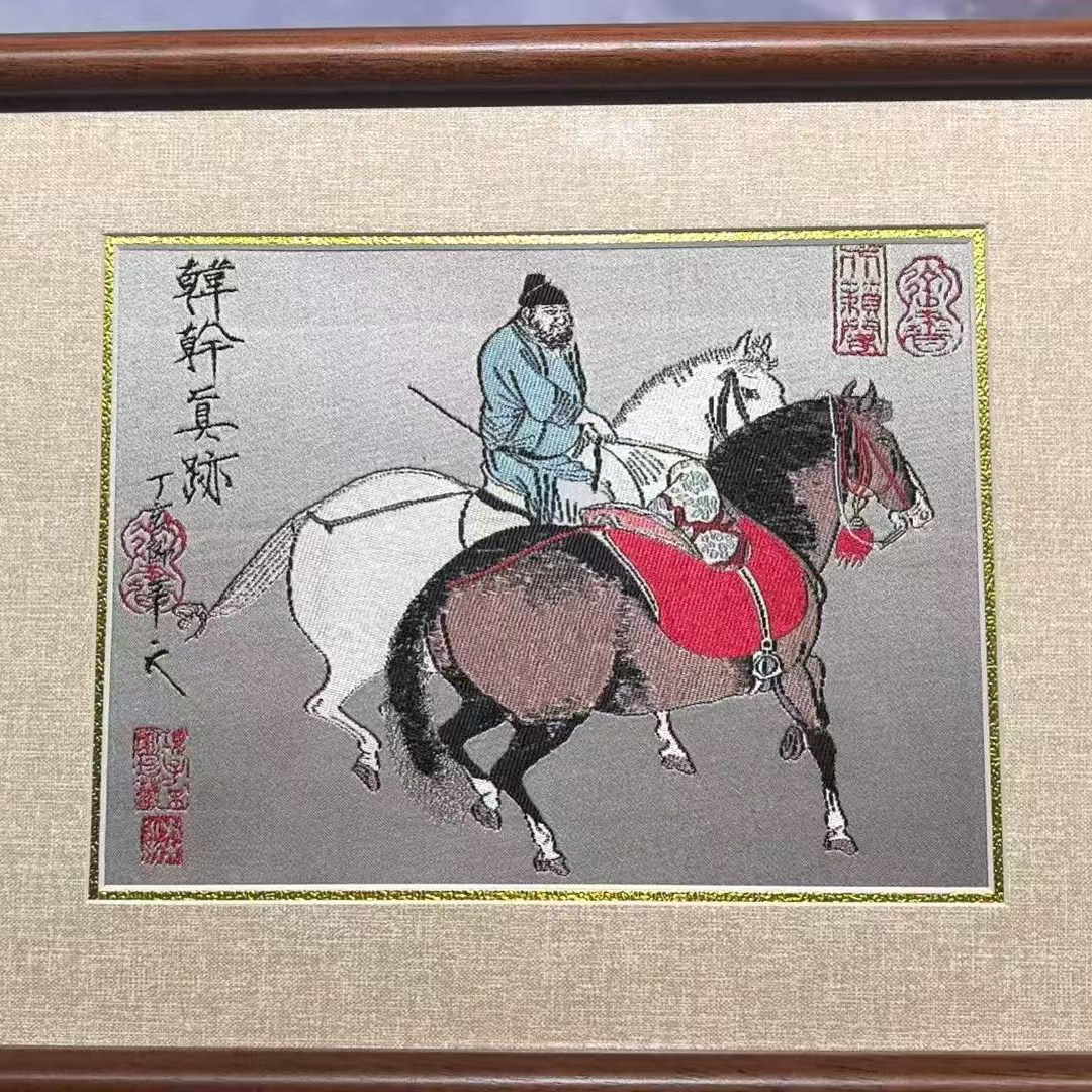 【常老师】蜀锦牧马图（马）