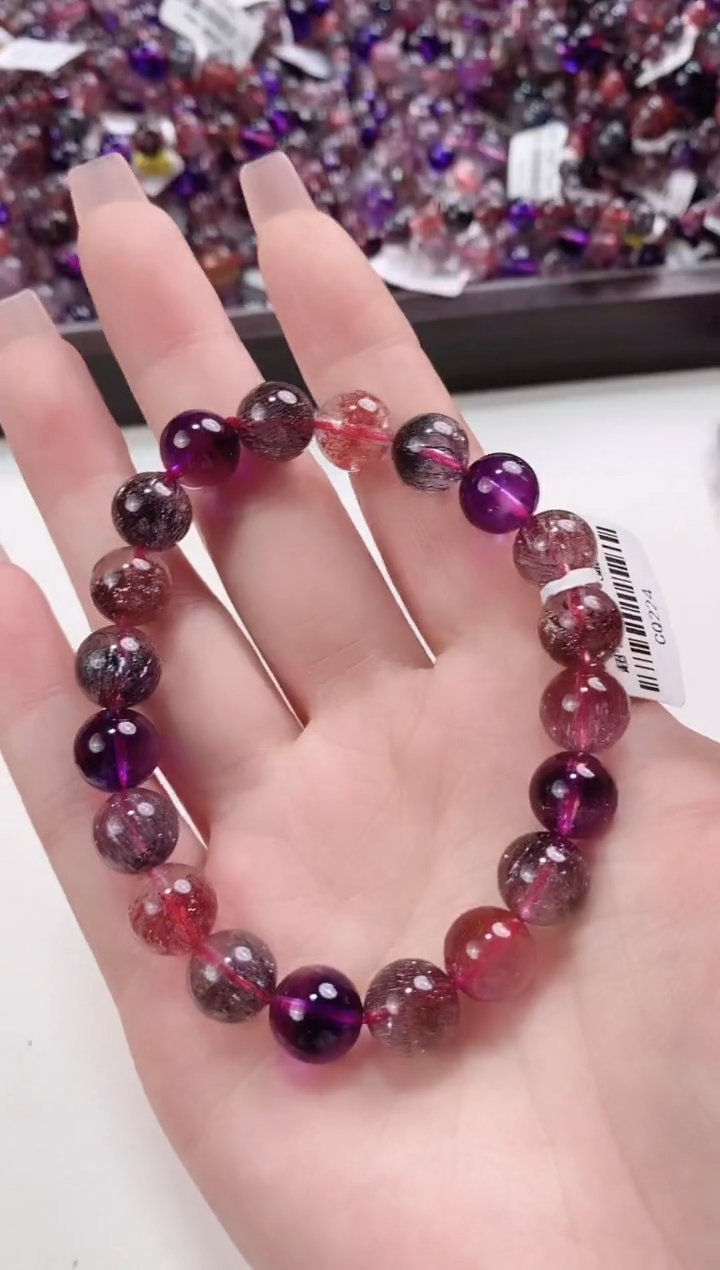 【闪购商品】水晶手串未镶嵌9.8mm多样性发货发其一