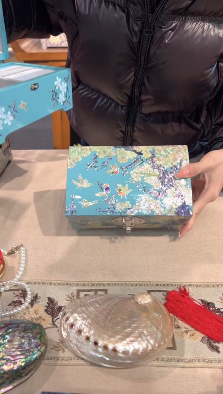 【闪购商品】鱼锁满贝底·弘贝雅螺钿漆器文化馆