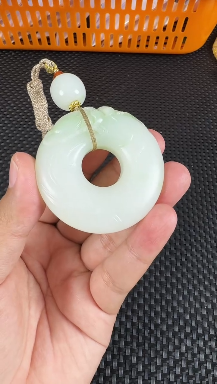 【闪购商品】和田玉吊坠未镶嵌翠青