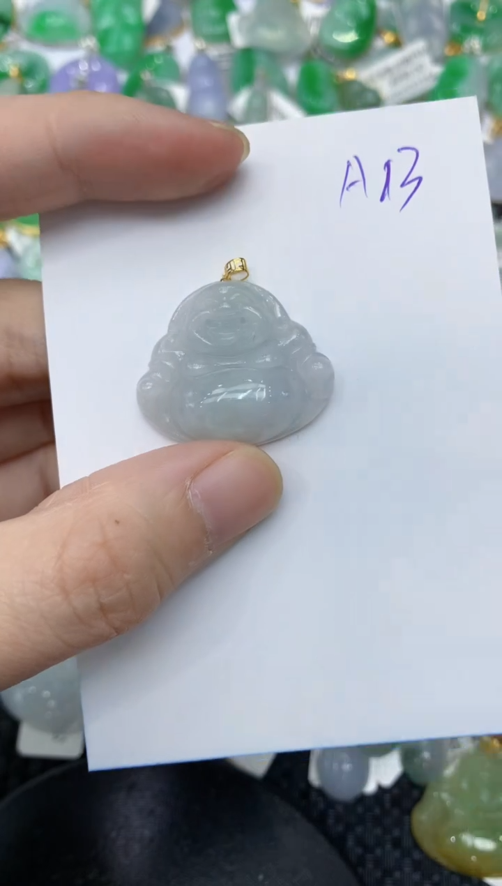 【闪购商品】翡翠颈饰18K金镶嵌11111111111