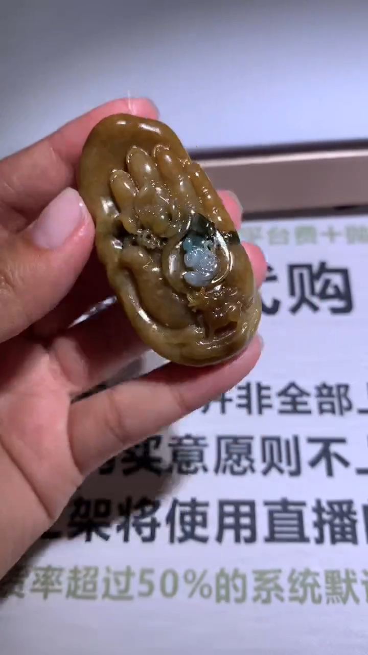 【闪购商品】定制翡翠未镶嵌毛货-不退不换 