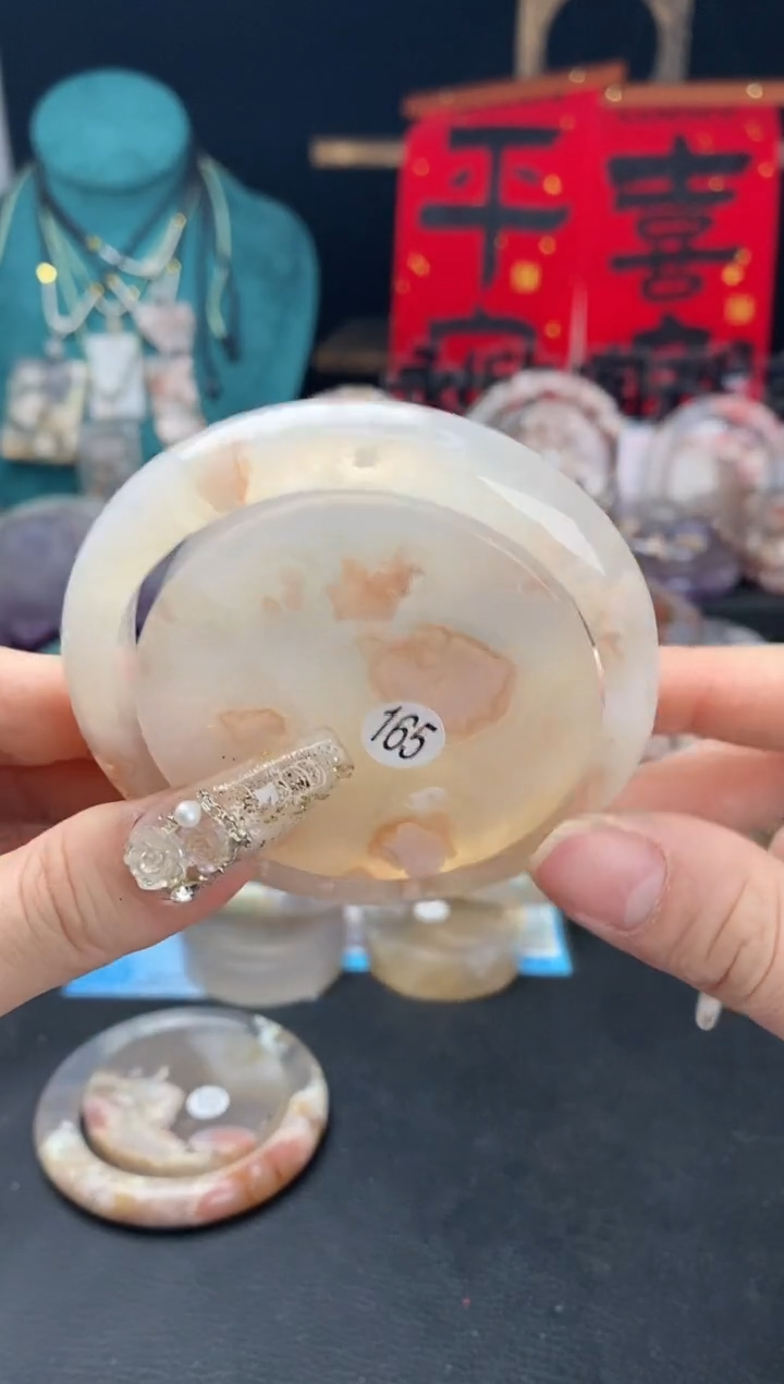 【闪购商品】石英质玉手镯（圆镯）未镶嵌57