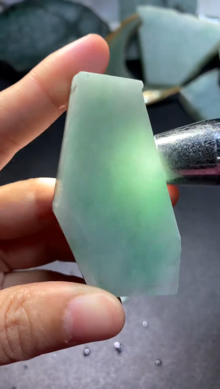 【闪购商品】翡翠颈饰未镶嵌料子