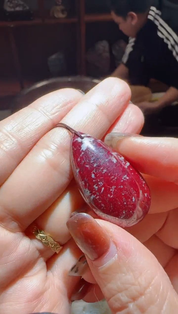 天然辰砂朱砂吊坠45