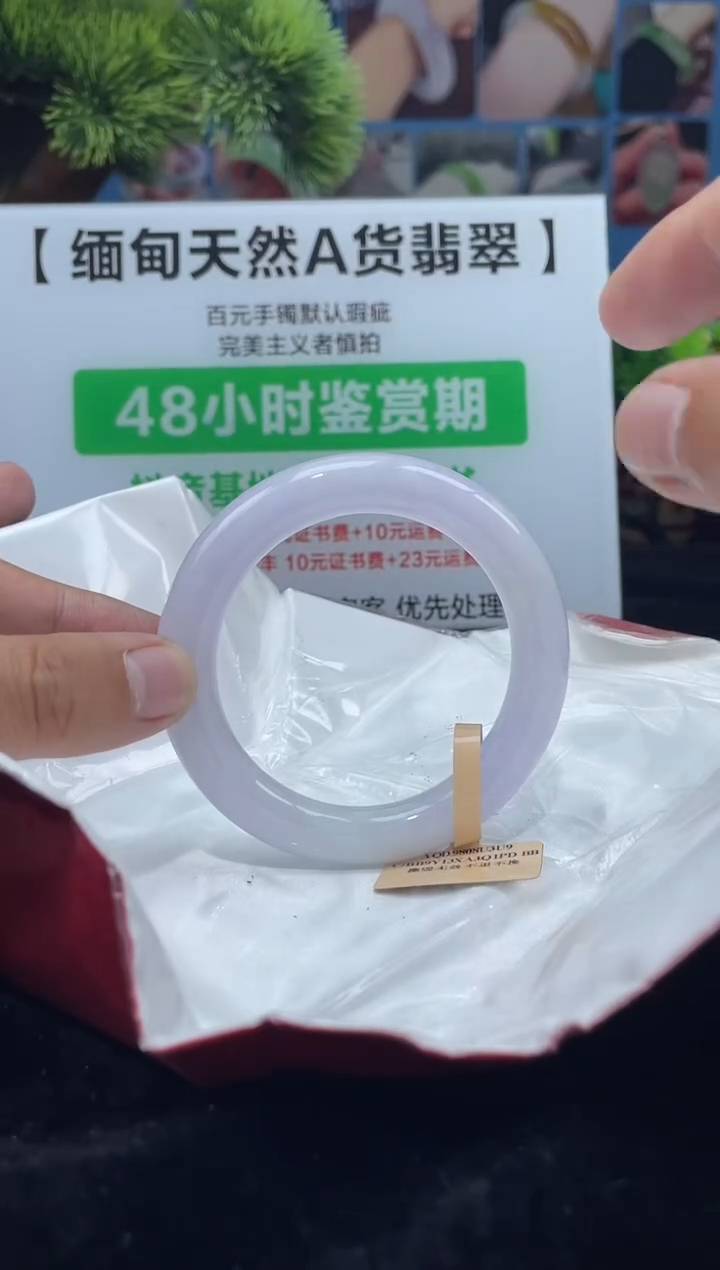 【闪购商品】翡翠手镯未镶嵌手镯13