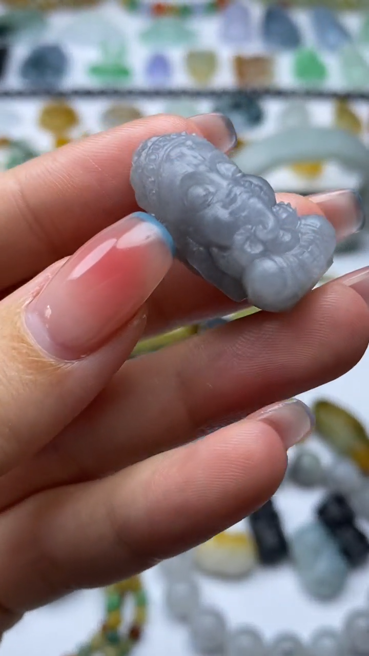 未镶嵌定制翡翠毛货定制不退不换