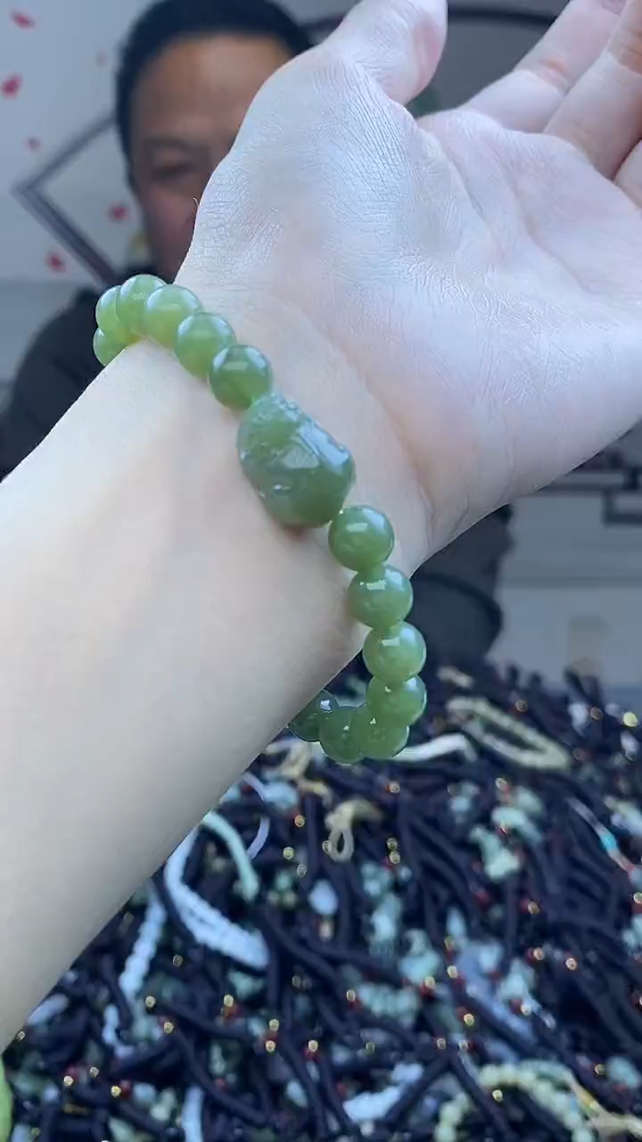 颈饰未镶嵌和田玉多样性发拍一发一