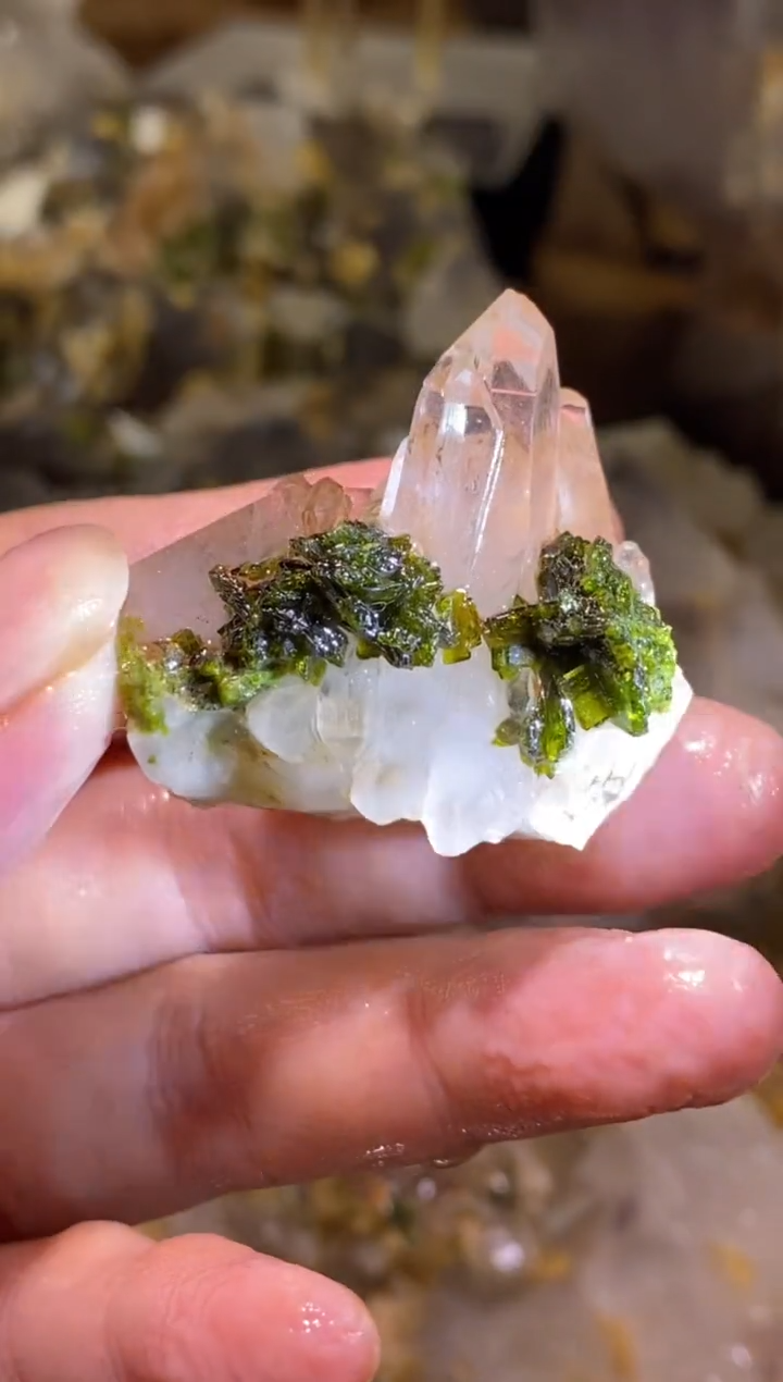 未镶嵌珠宝半成品水晶26号四川超七花园水晶