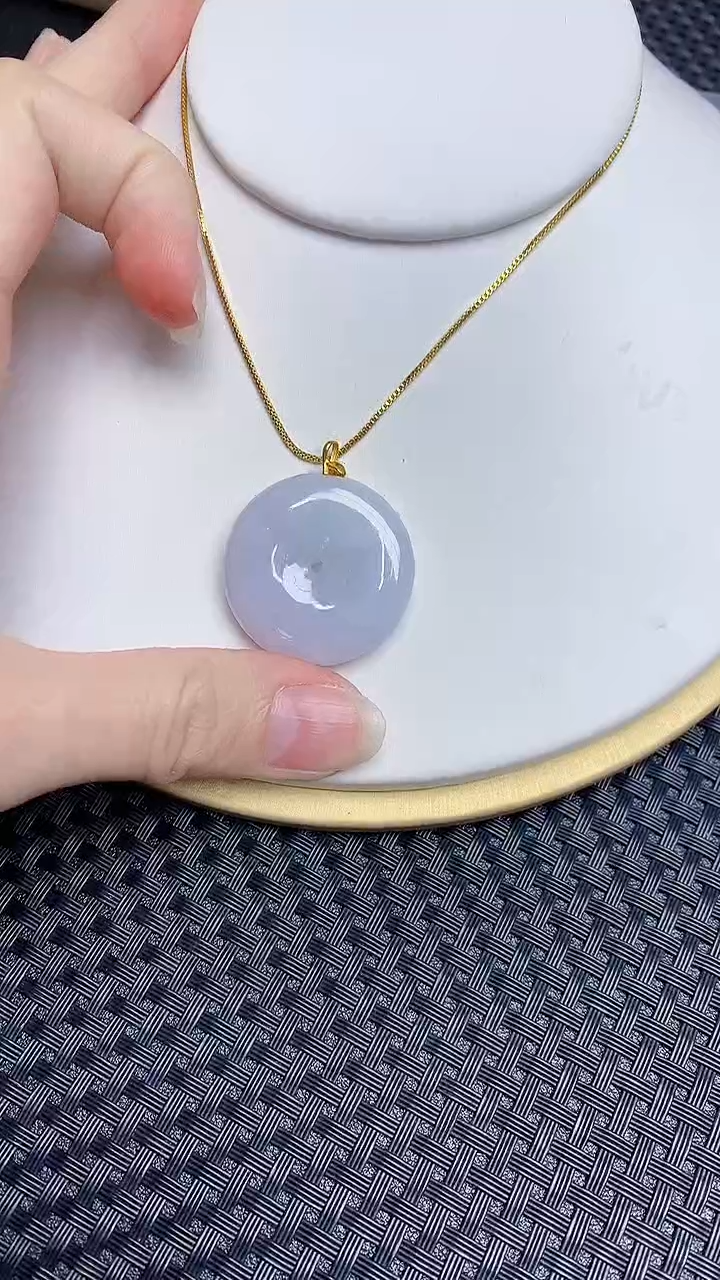 【闪购商品】翡翠颈饰18K金镶嵌87978979