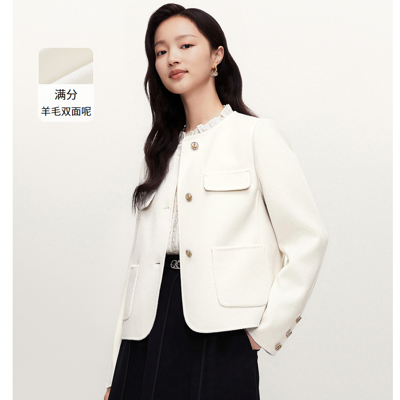 Koradior/珂莱蒂尔秋季气质时尚休闲百搭上衣KL01066V1