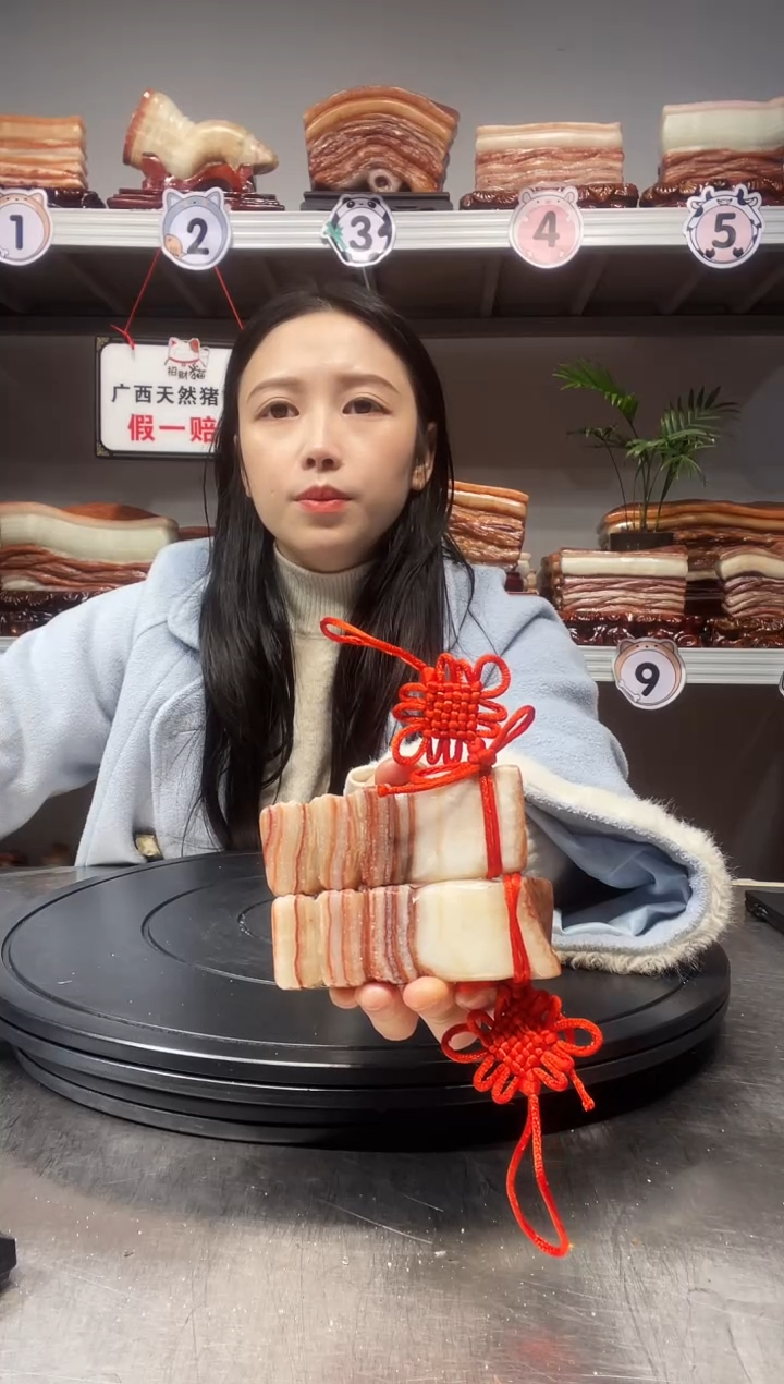 【闪购商品】天然石材柳州猪肉石