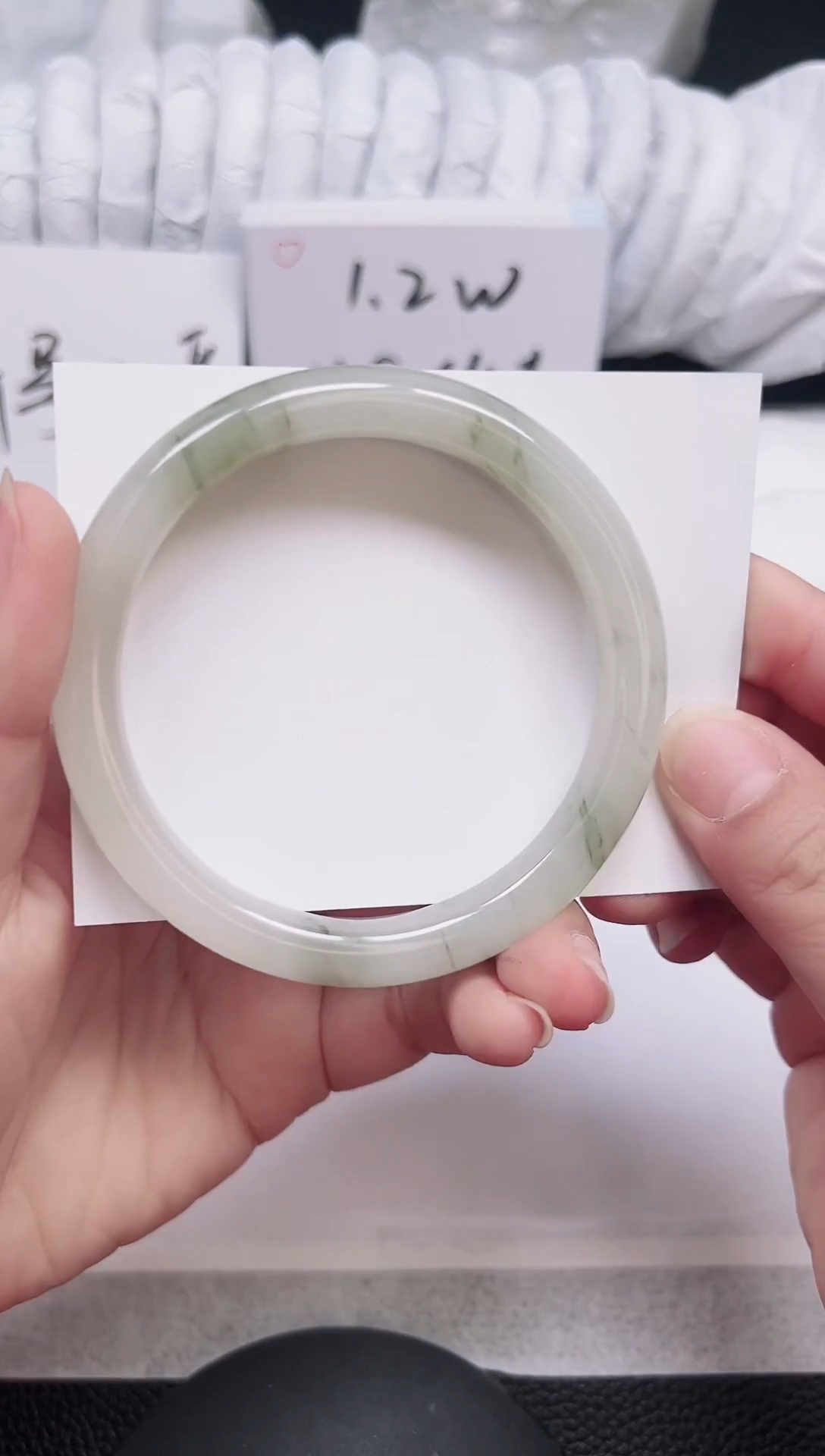 未镶嵌手镯石英质玉291-61.8