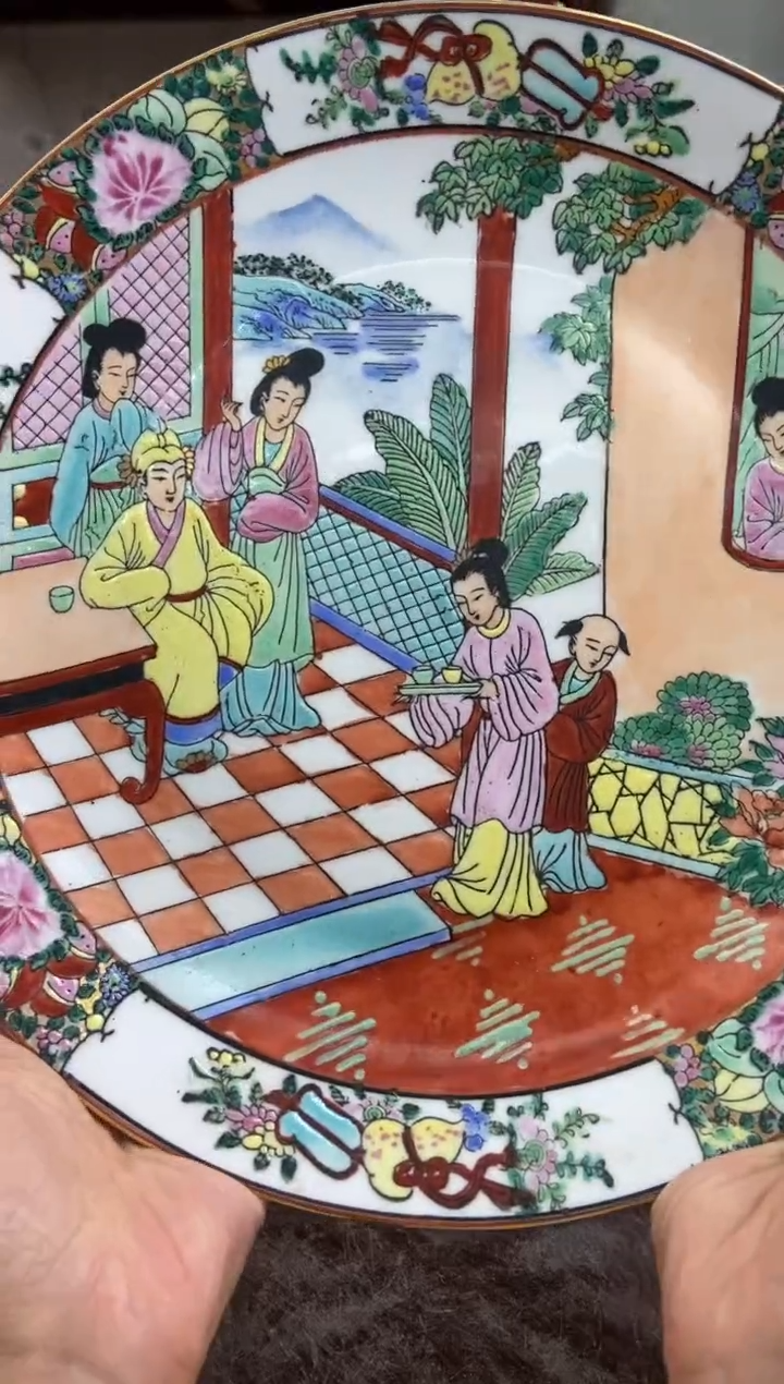 瓷片微瑕慎拍景德镇窑老厂瓷器单件