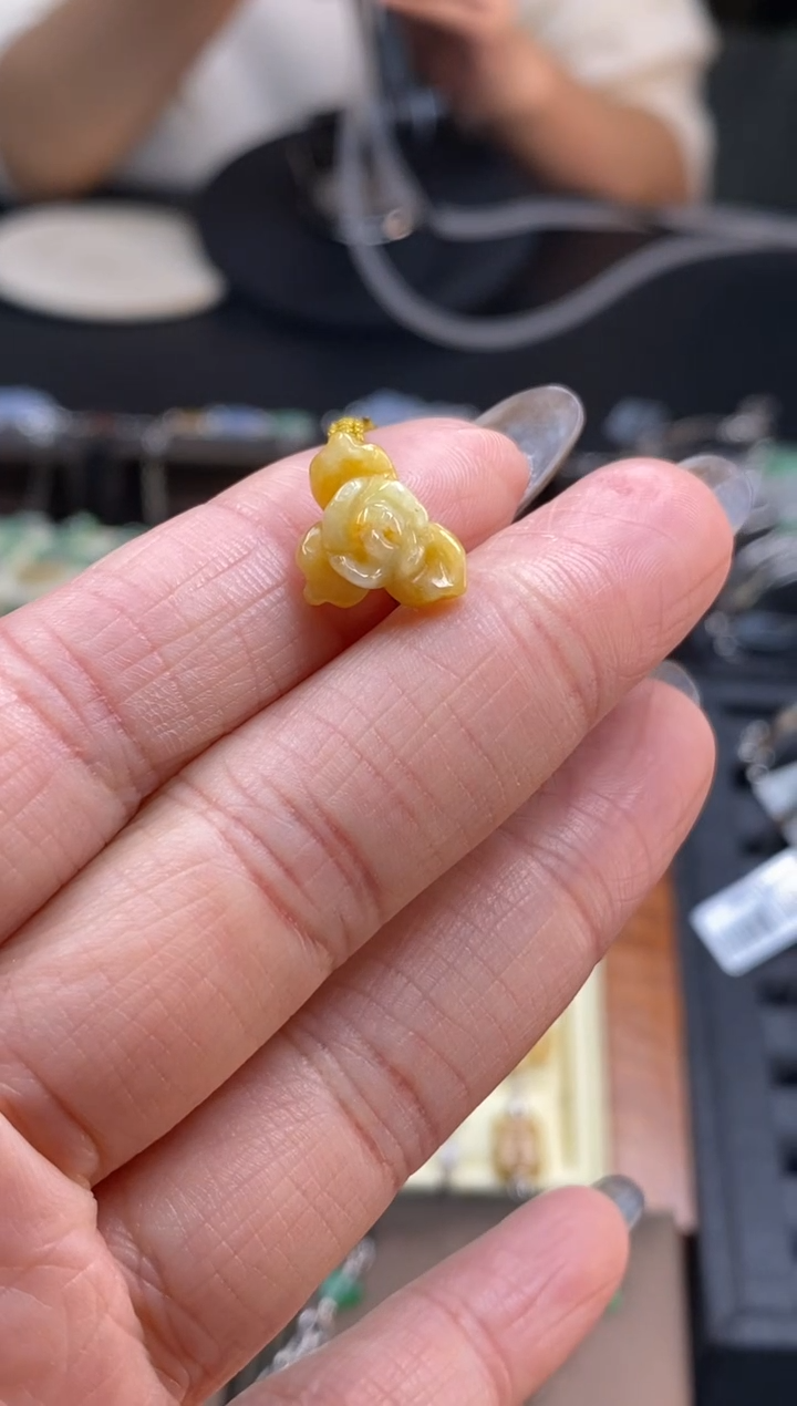 颈饰未镶嵌翡翠?**?净货15285