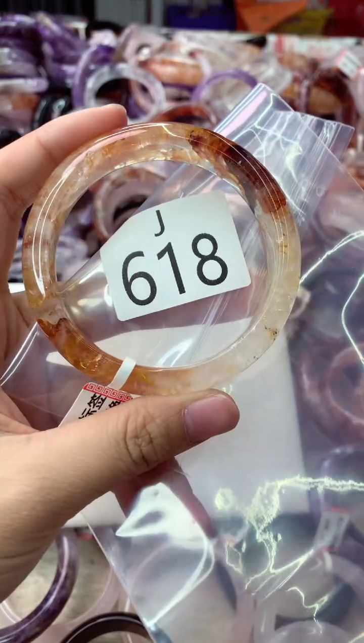 未镶嵌手镯水晶J618-59