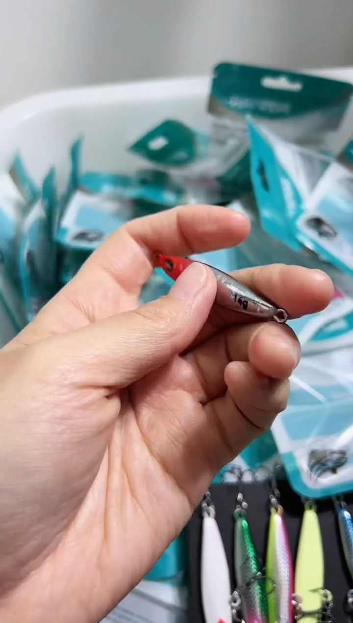 云落  14克 铁板  颜色混搭  10个