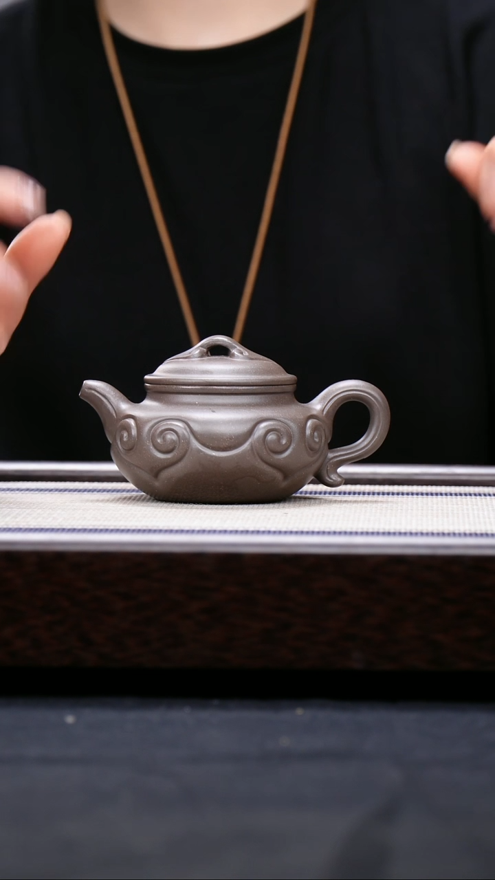 【闪购商品】紫砂茶壶大水谭 仿古如有意  