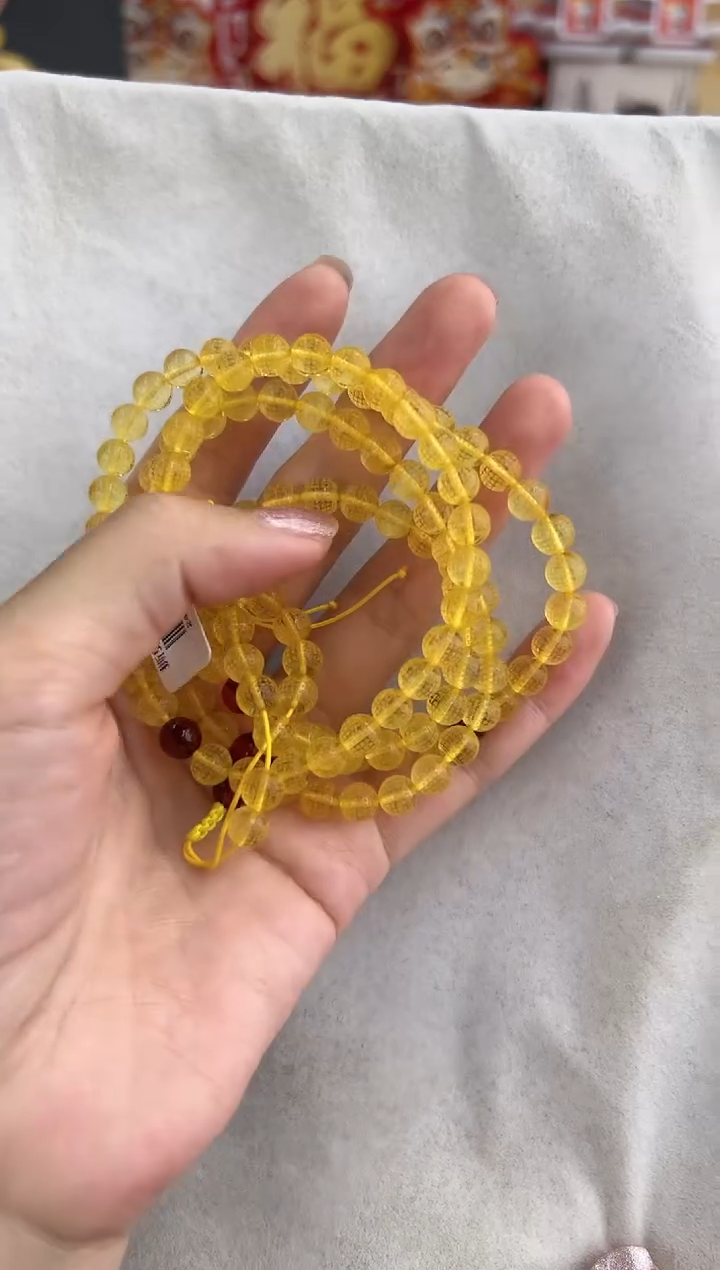 【闪购商品】琥珀裸石未镶嵌10125088-项链