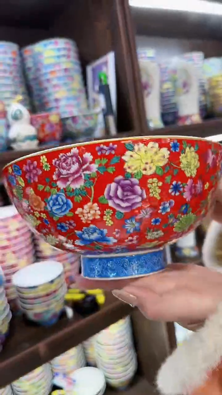 【闪购商品】瓷片8.5英寸汤碗1个景德镇陶瓷