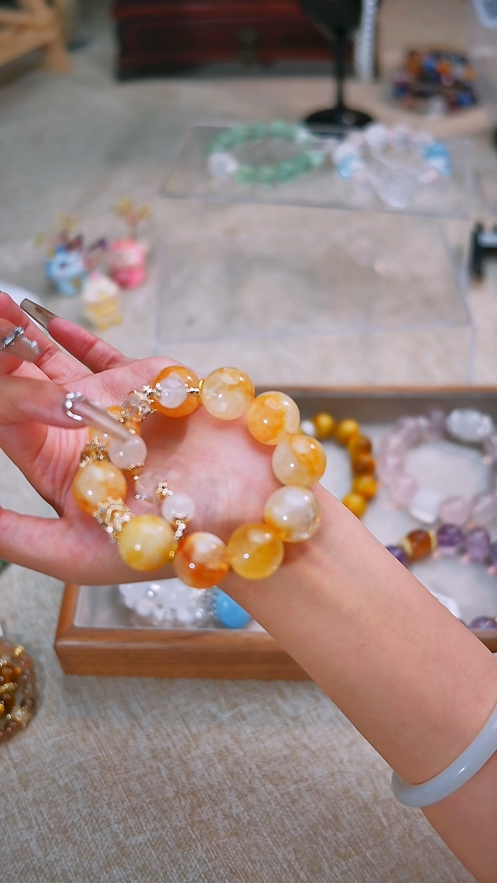 【闪购商品】水晶手链未镶嵌多样性发货颜色微差【要拍两单！！】