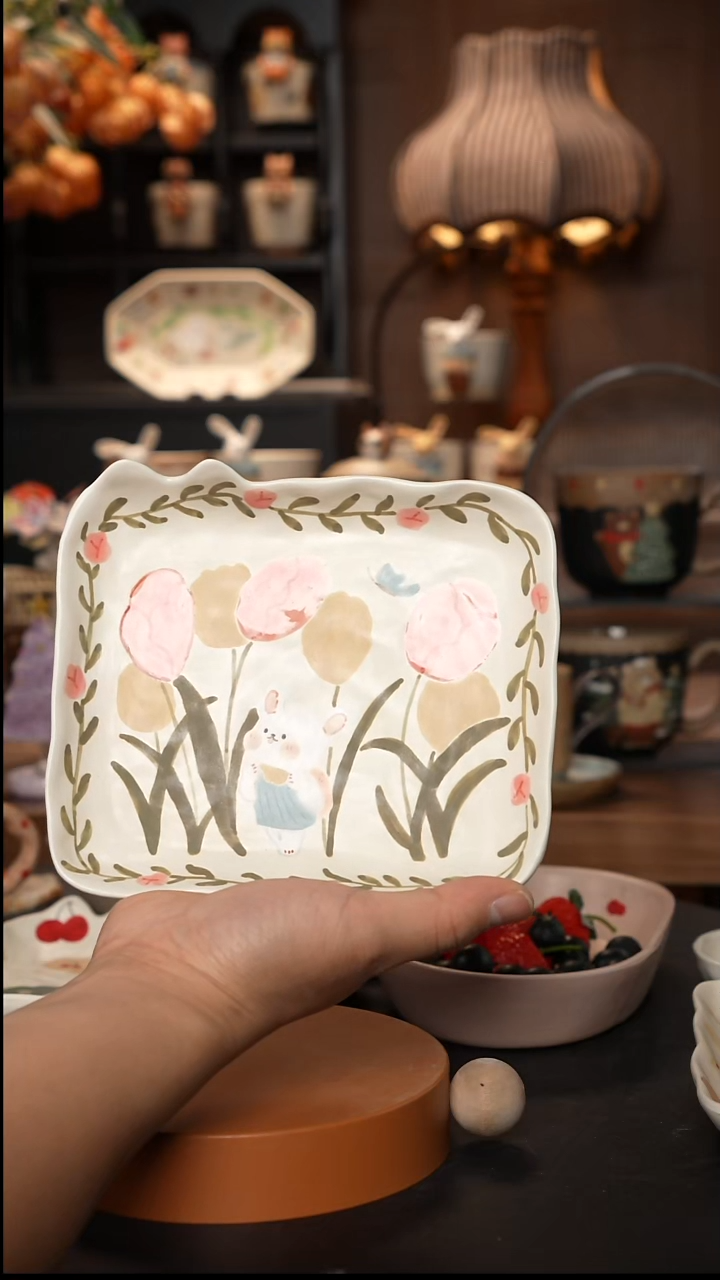 瓷片川谷原创手作陶瓷  12.3  不退差价 