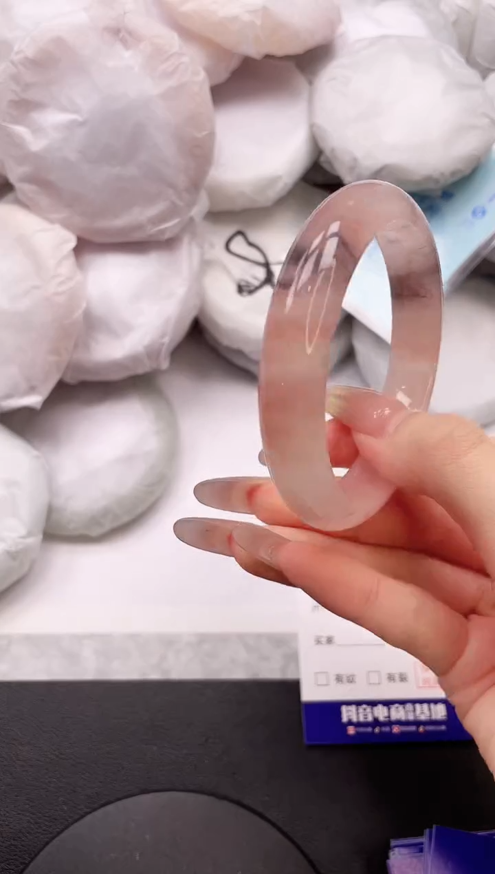 【闪购商品】石英质玉手镯未镶嵌2K283-56