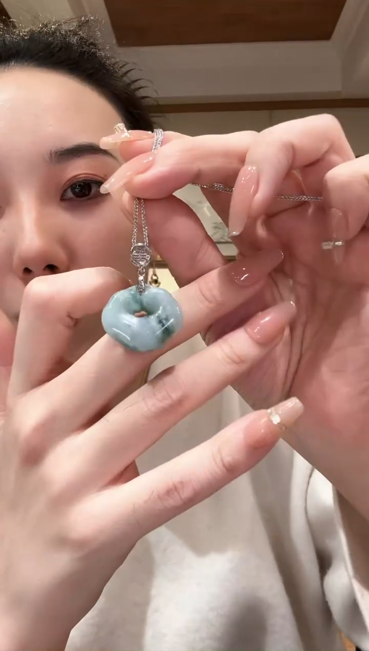 【闪购商品】翡翠颈饰未镶嵌国风