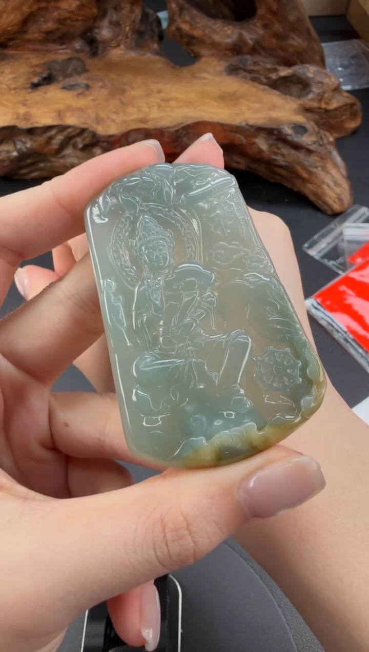 吊坠(不含链)未镶嵌翡翠翡翠饰品-109