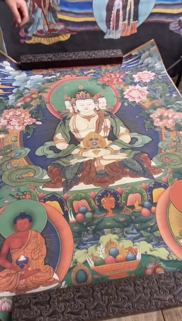 装裱画澄空梵像高端精选链接AA156