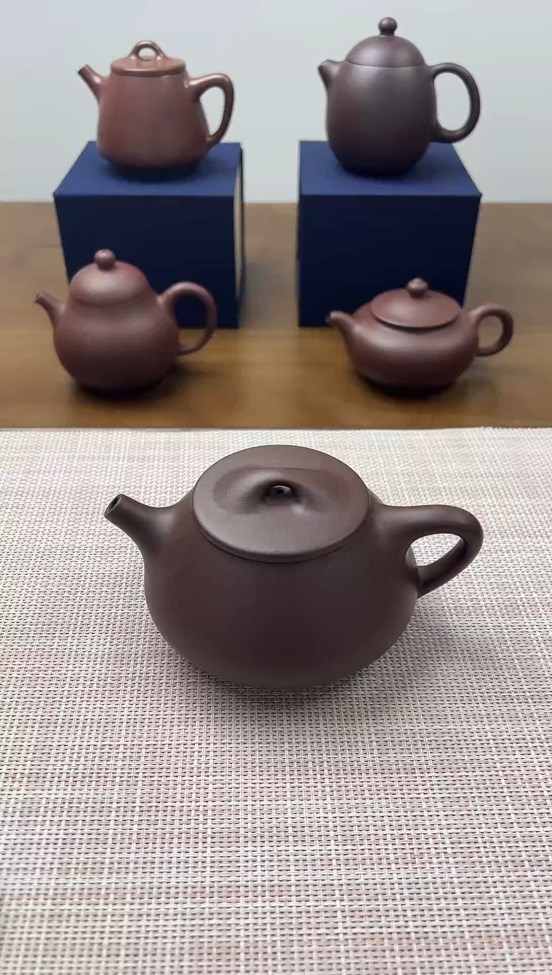 【闪购商品】紫砂茶壶原矿紫砂景舟石瓢容量220cc