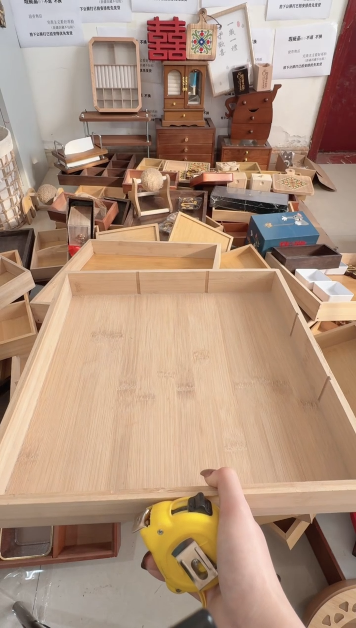 竹木大正方形托盘微瑕拍下不退不换