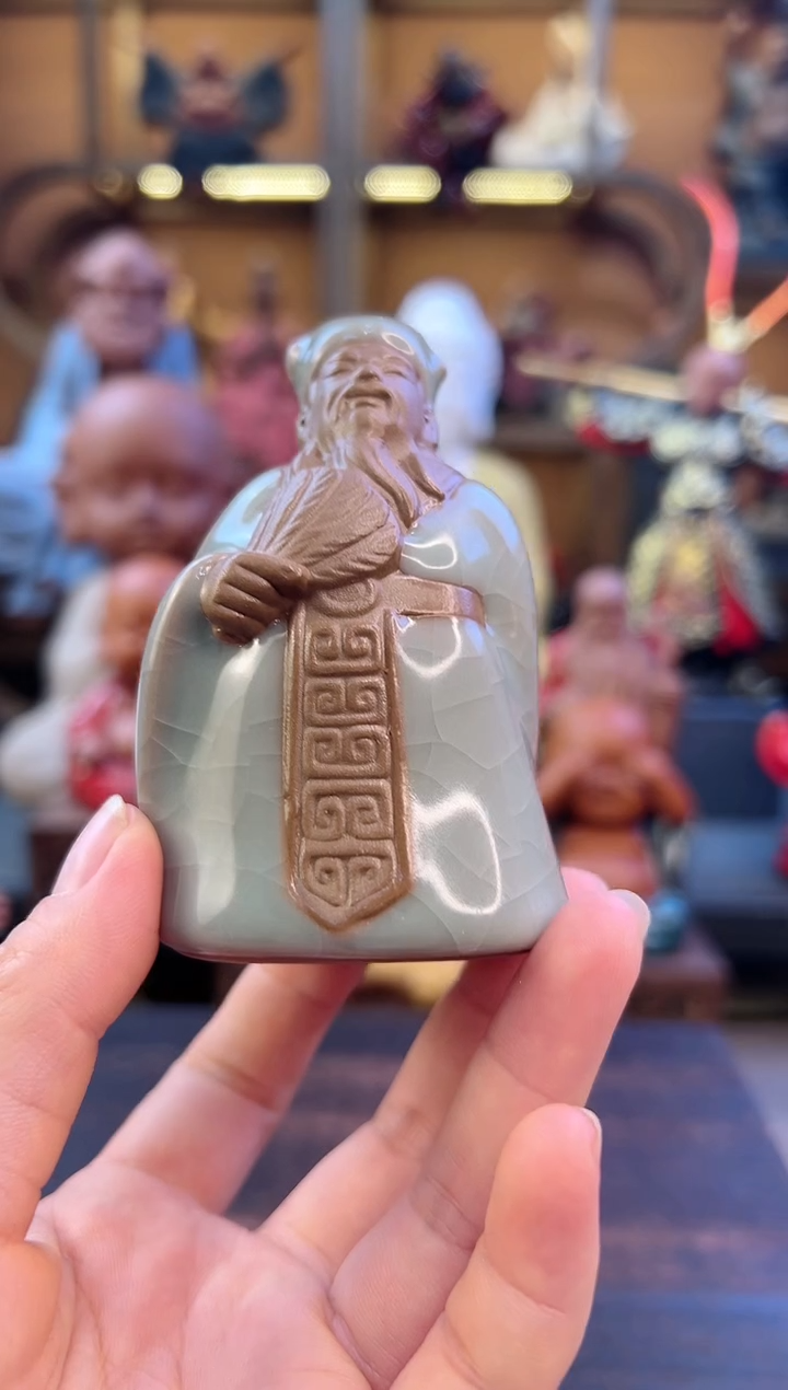 紫砂茶宠器闵紫砂茶宠摆件